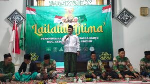 Ikhtiyar Menjaga Warisan Mu’asis,NU Sidoraharjo Kedamean Gresik Mengadakan Lailatul Ijtima’