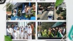 Meriahkan Hari Santri 2026, MWCNU Kedamean Gelar Pawai 185 Odong-Odong, Yang Diikuti 1000 Lebih Santri